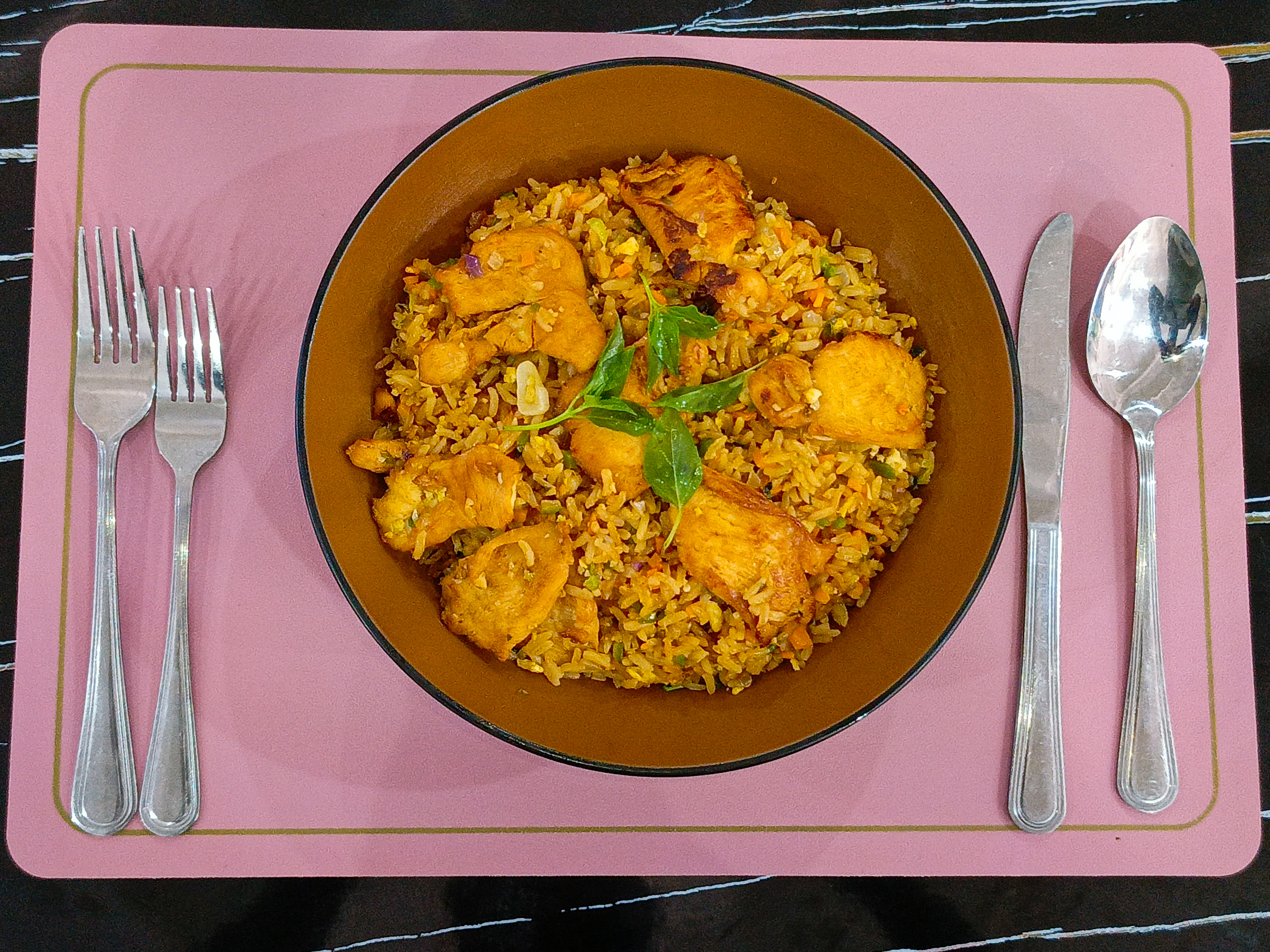 Fried Rice with Chicken