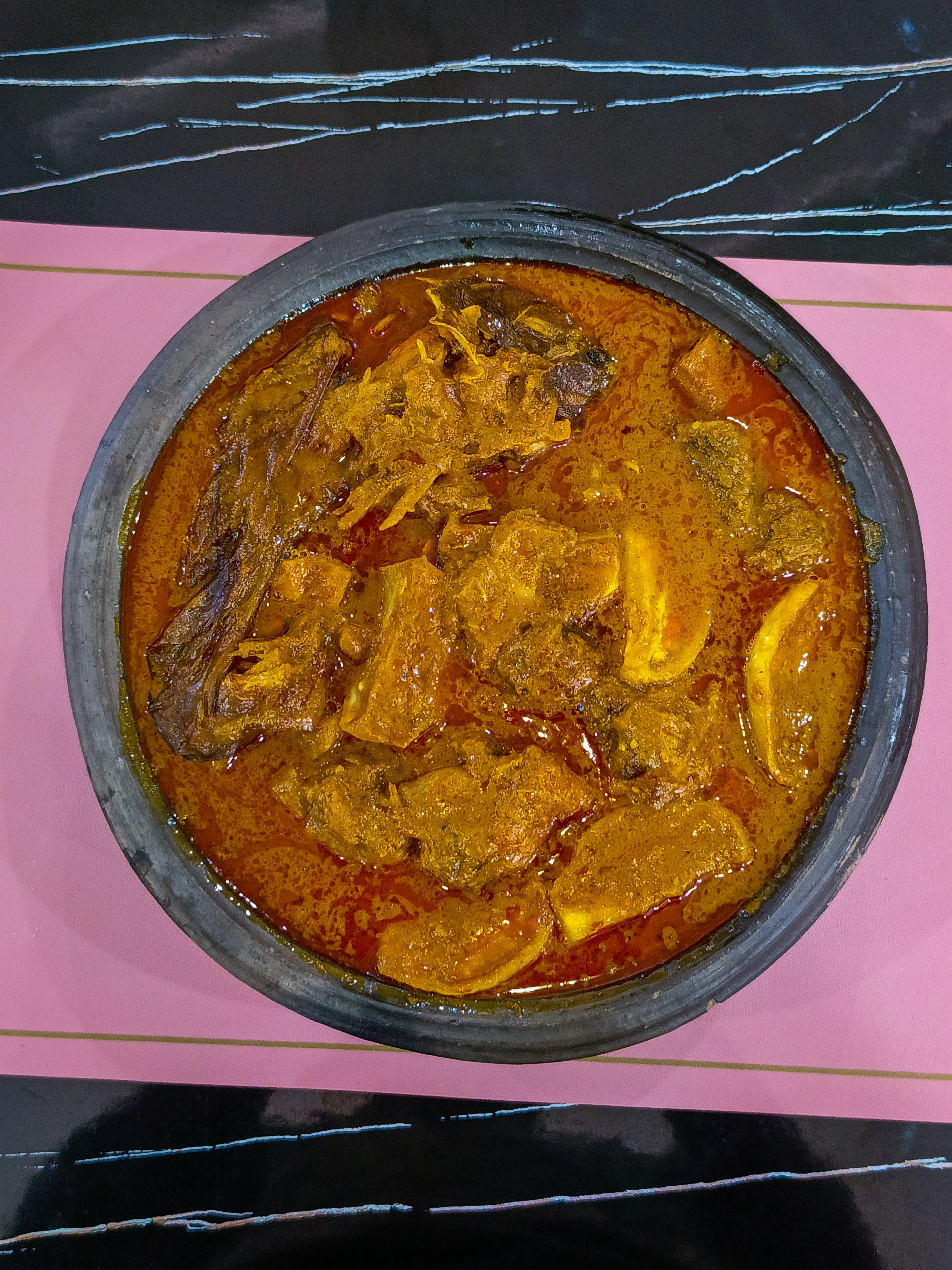 Fufu with Light Soup